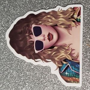 MUSIC Taylor Swift Waterproof Sticker